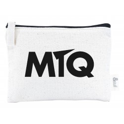 Tote & Calico Bags - Calico Earphone Pouch 12.5cm x 17cm