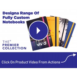 Promotional Journals & Noteboooks - Designa Deboss Carnival Notebook A5 Air