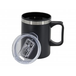 Reusable Coffee Cups - Metal - Lisbon 350ml Double Wall Mug
