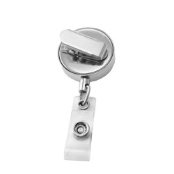 Reusable Coffee Cups - Metal - Metal Zip Pull Badge Holder