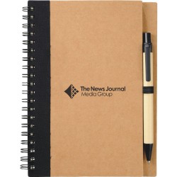 Notepads - The Eco Spiral Notebook with Pen