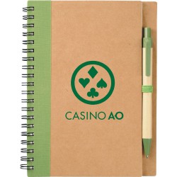 Notepads - The Eco Spiral Notebook with Pen