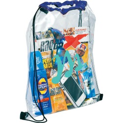 Bottle Openers - Rally Clear Drawstring Sportspack