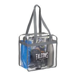 Non Woven Bags - Game Day Clear Zippered Safety Tote