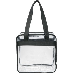 Non Woven Bags - Game Day Clear Zippered Safety Tote