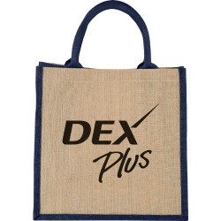 Calico & Jute Bags - Medium Jute Gift Tote