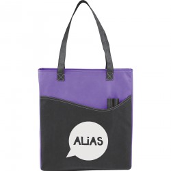 Tote & Calico Bags - Rivers Pocket Non-Woven Convention Tote