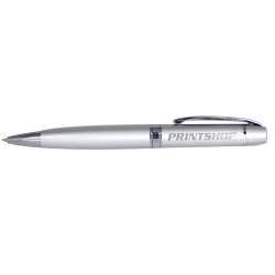 Metal Promotional Pens - Casarotto Ballpoint Pen - Silver
