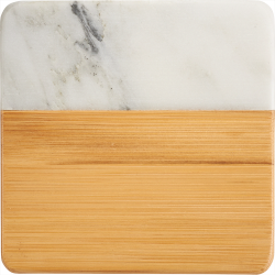 Coasters - Marble and Bamboo Coaster