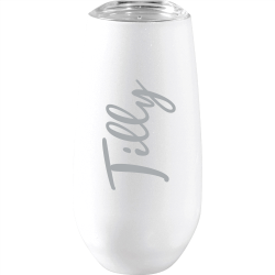 Travel Mugs - Rosa 170ml Vacuum Champagne Flute
