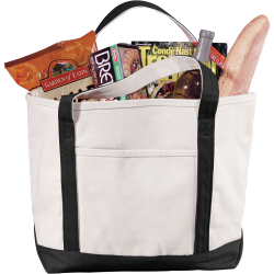 Toiletry Bags - Premium Heavy Weight Cotton Boat Tote