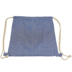Duffle Bags & Sacks - Melange Custom Dyed Drawstring Bag