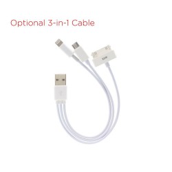 USB Hubs & Cables - 3-in-1 Cable for Power Banks