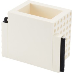 Business Desk Accessories - Office Block 3 in 1 Pen Pot