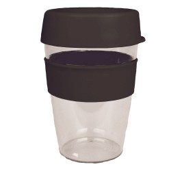 Reusable Coffee Cups - Tritan Carry Cup with Lid and Band 360ml
