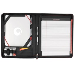 Non Leather Compendiums - Elleven™ Large Zippered Padfolio