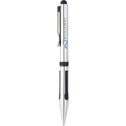 Metal Promotional Pens - Elleven™ Triple Grip Ballpoint Stylus