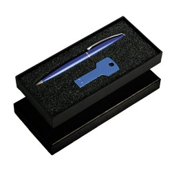 Business Gifts - Gift Set with USB8011 Key USB & 627 Grobisen Pen