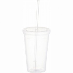 Drink Bottles - Iceberg 470ml Tumbler with Straw