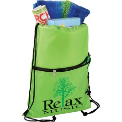 Duffle Bags & Sacks - Insulated Zippered Drawstring Sportspack
