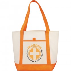 Non Woven Bags - Lighthouse Non-Woven Boat Tote