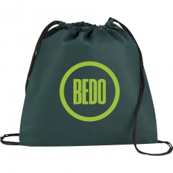 Duffle Bags & Sacks - Evergreen Non-Woven Drawstring Sportpack