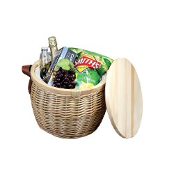 Cooler Bags - Portofino Trekk Wicker Cooler Basket