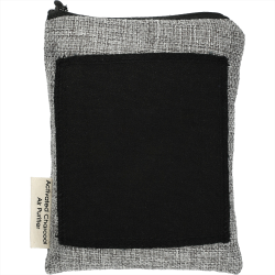 Travel Waist Bags - Odor Absorbing Travel Pouch - Black