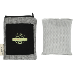 Travel Waist Bags - Odor Absorbing Travel Pouch - Black