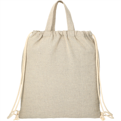 Duffle Bags & Sacks - Recycled 4oz Cotton Drawstring Bag