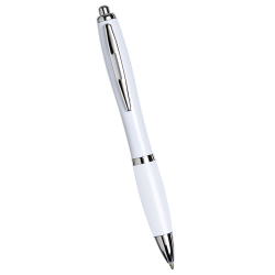 Metal Promotional Pens - Nash Ballpoint Pen - All White