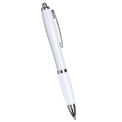Metal Promotional Pens - Nash Ballpoint Pen - All White