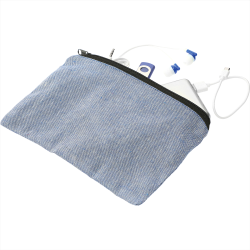 Travel Accessories - Recycled 5oz Cotton Twill Pouch