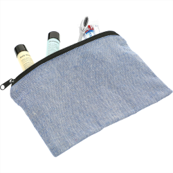 Travel Accessories - Recycled 5oz Cotton Twill Pouch