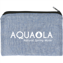 Travel Accessories - Recycled 5oz Cotton Twill Pouch