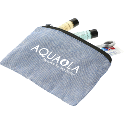 Travel Accessories - Recycled 5oz Cotton Twill Pouch