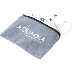 Travel Accessories - Recycled 5oz Cotton Twill Pouch