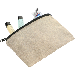 Travel Accessories - Recycled 5oz Cotton Twill Pouch