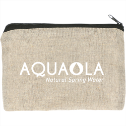 Travel Accessories - Recycled 5oz Cotton Twill Pouch