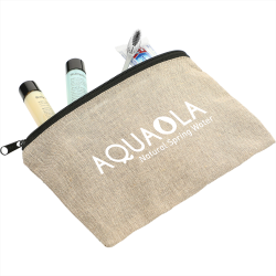 Travel Accessories - Recycled 5oz Cotton Twill Pouch