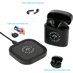 Cooler Bags - Oros TWS Auto Pair Earbuds & Wireless Charging Pad