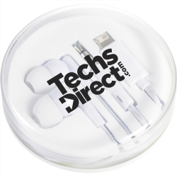 Cooler Bags - Wired Earbuds with Multi-Tips