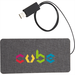 Shopping Tote Bags - Ultra Thin Fabric Wireless Charging Pad