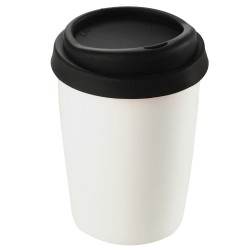 Coffee Mugs - Ceramic Mug 250ml with Silicone Lid