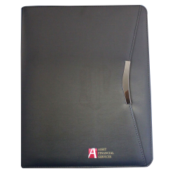Non Leather Compendiums - The Metropolitan Imitation Leather A4 Zippered Compendium