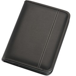 Non Leather Compendiums - Two-tone A5 Zippered Compendium