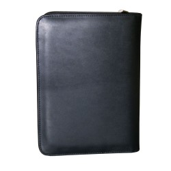 Ring Binder Compendiums - A5 Zippered Compendium with Metal Badge