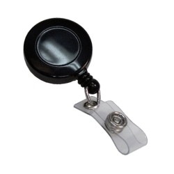 Reusable Coffee Cups - Metal - Round Retractable Badge Holder