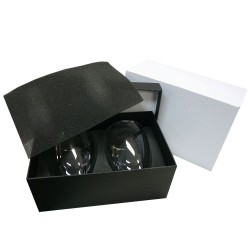 Name & Pin Badges - Glass Coffee & Tea Set 300ml