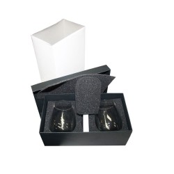 Name & Pin Badges - Wine Glass Set 450ml